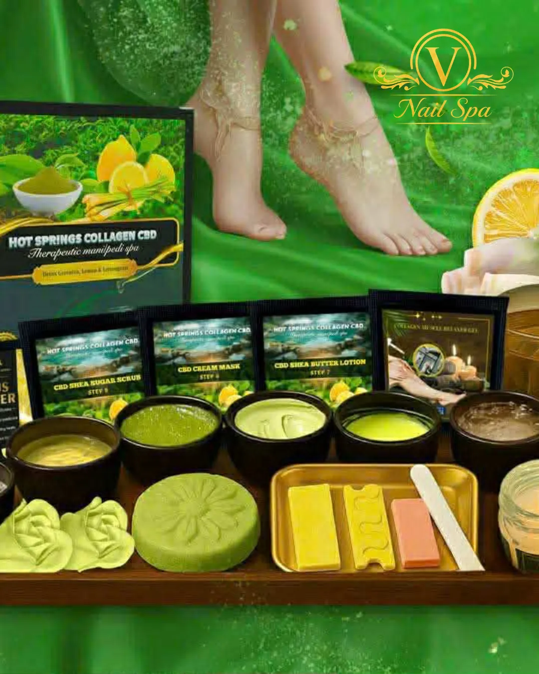 Spa Mani & Pedicure